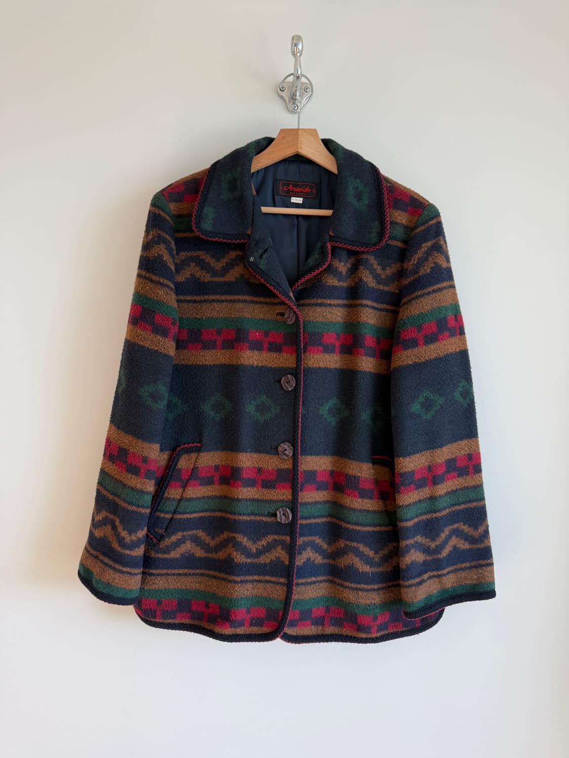 Pre owned 패턴 자켓 상품이미지1