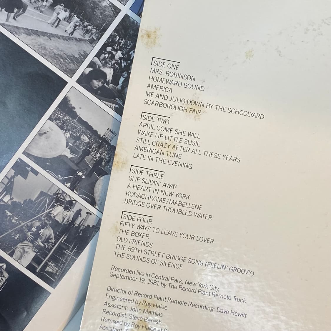 (LP) Simon & Garfunkel-The Concert In Ce 상품이미지4