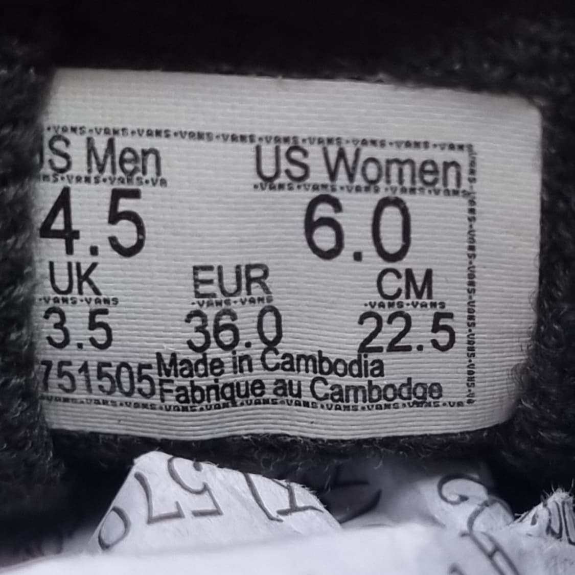 반스 올드스쿨 검흰 스니커즈 225 상품이미지6