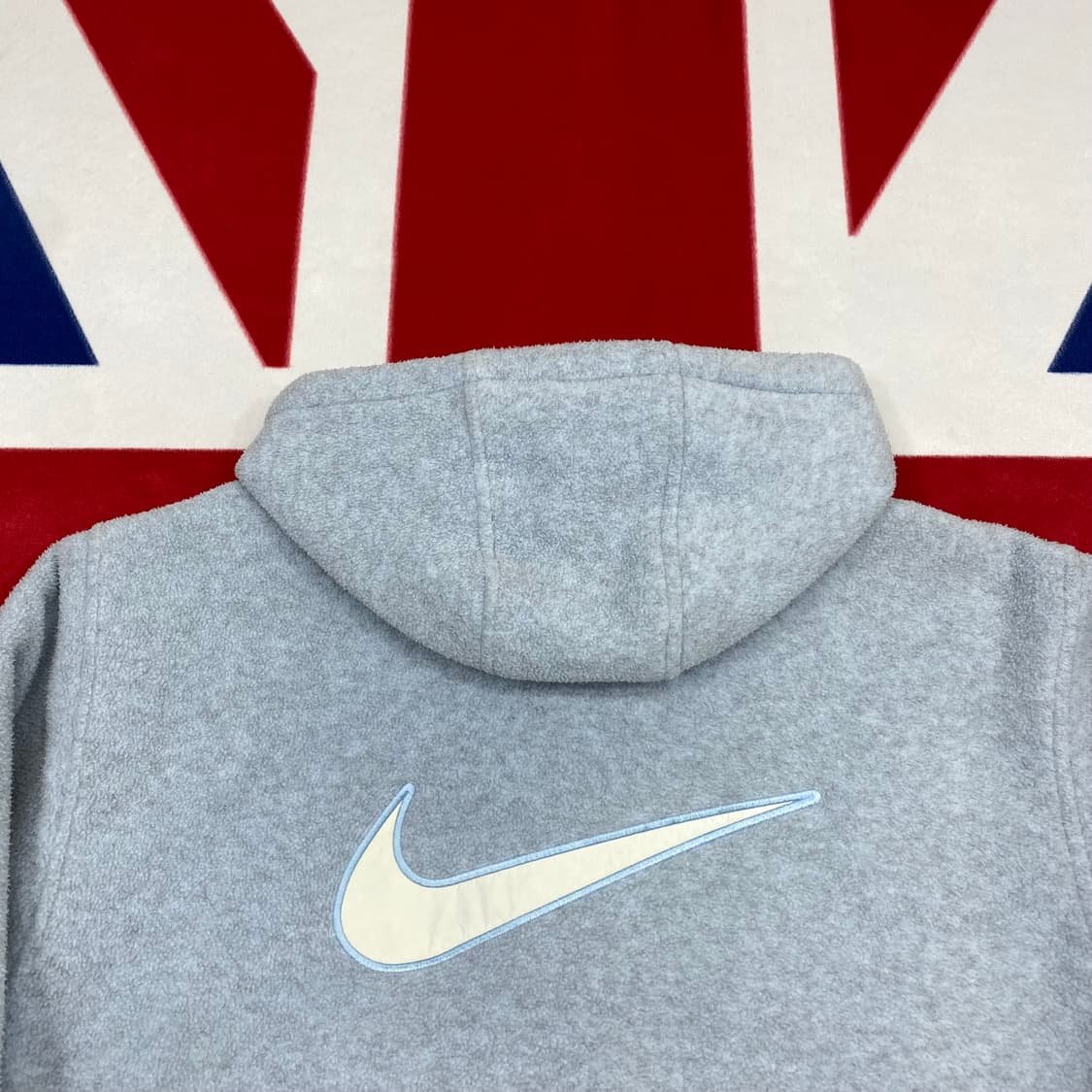 00s 나이키 스카이블루 후리스점퍼 XL 상품이미지5