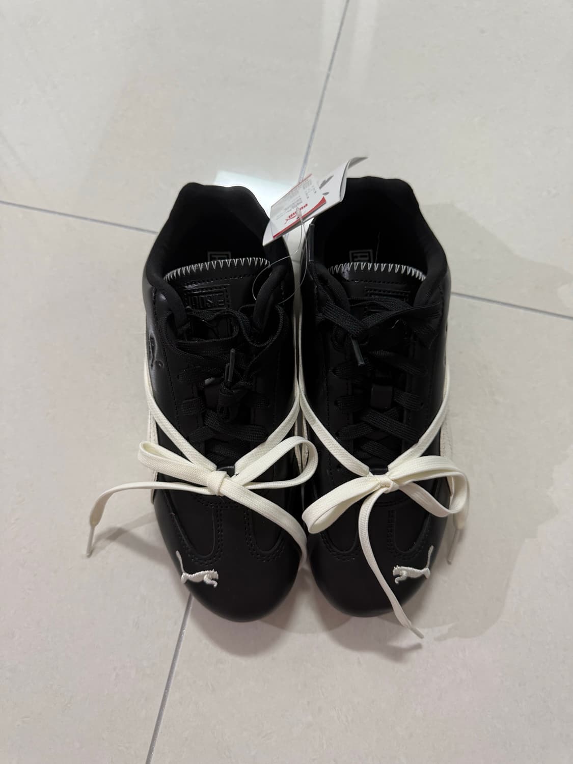 (새상품) 푸마 스피드캣 PRM X 로제 블랙웜하이트 240 PUMA 상품이미지4
