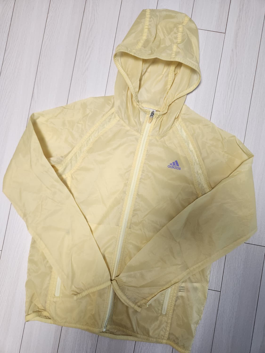 새상품급) 아디다스 경량 우븐 여성 방풍 바람막이 L48793 SF라이트 상품이미지1