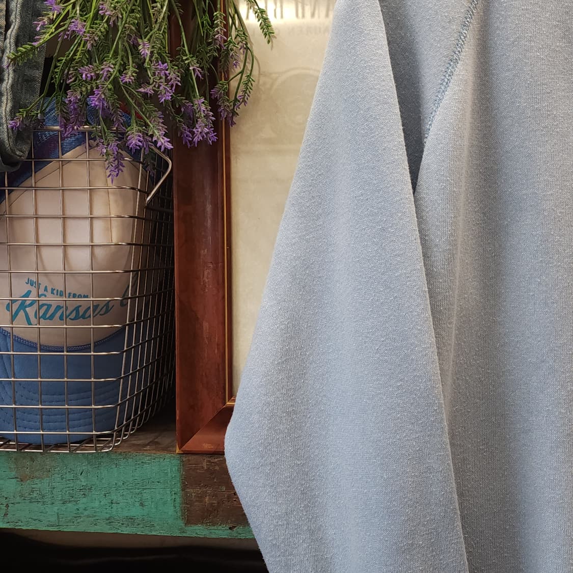 

90s Tultex 빈티지 스웻셔츠 플레인 스웻셔츠 파스텔 블루 L 상품이미지5