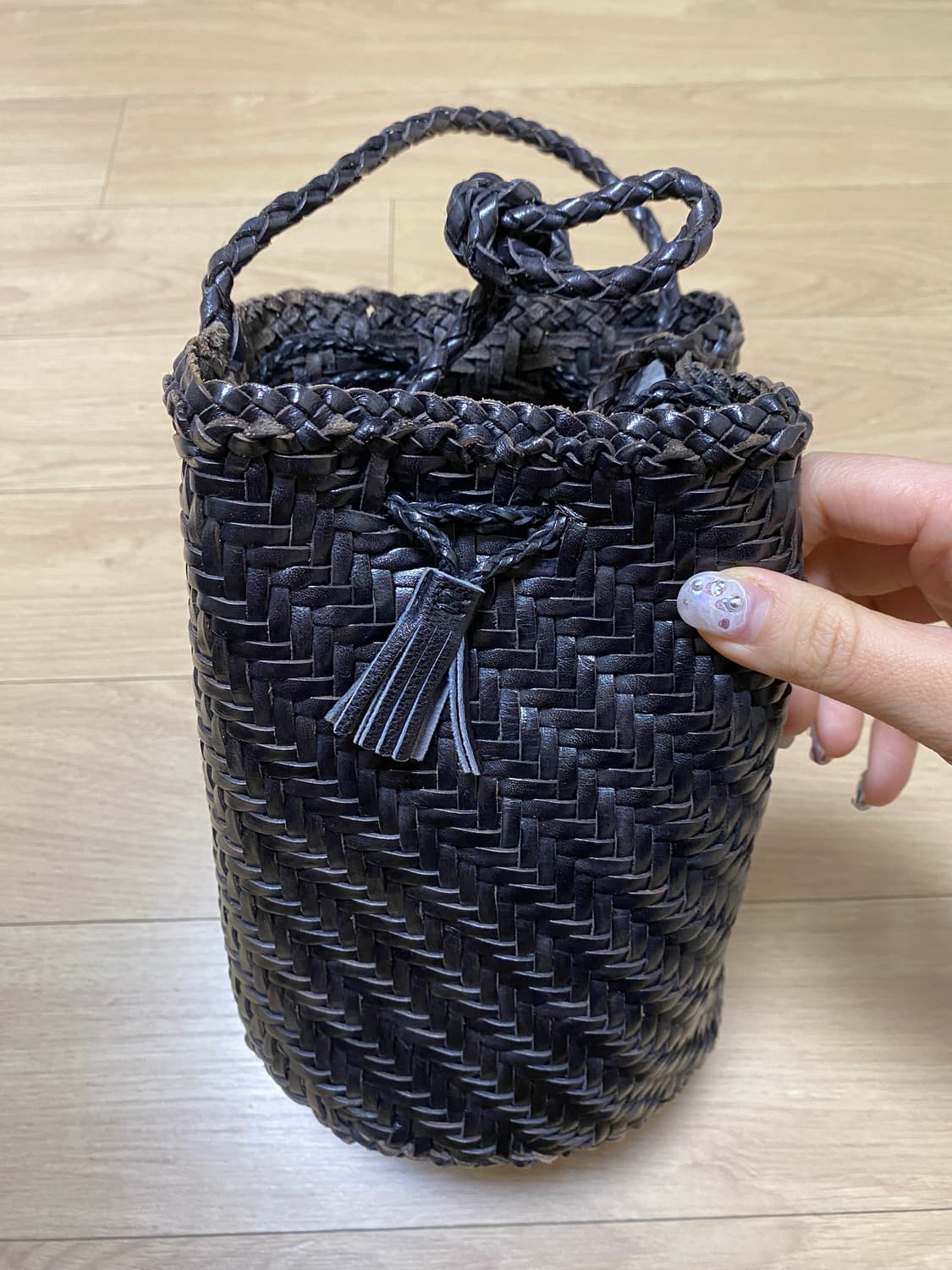 드래곤디퓨전 폼폼 더블점프 백 블랙 상품이미지2