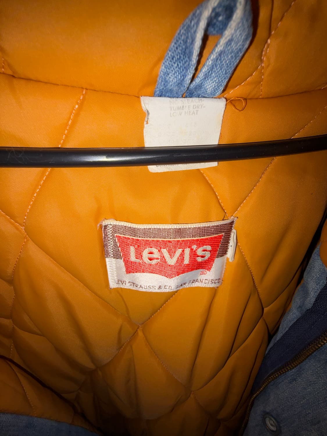 리바이스 오렌지탭 데님 점퍼 상품이미지5