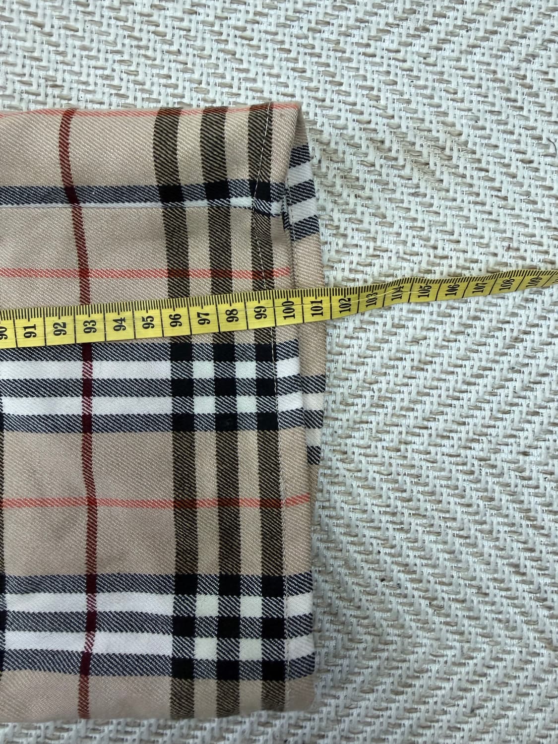 정품) 버버리 여성 노바체크 바지 36(26) 상품이미지10