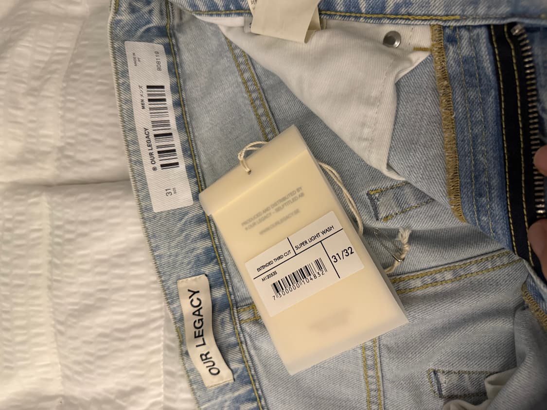 아워레가시 써드컷 슈퍼라이트 워시 데님 31/32 상품이미지2