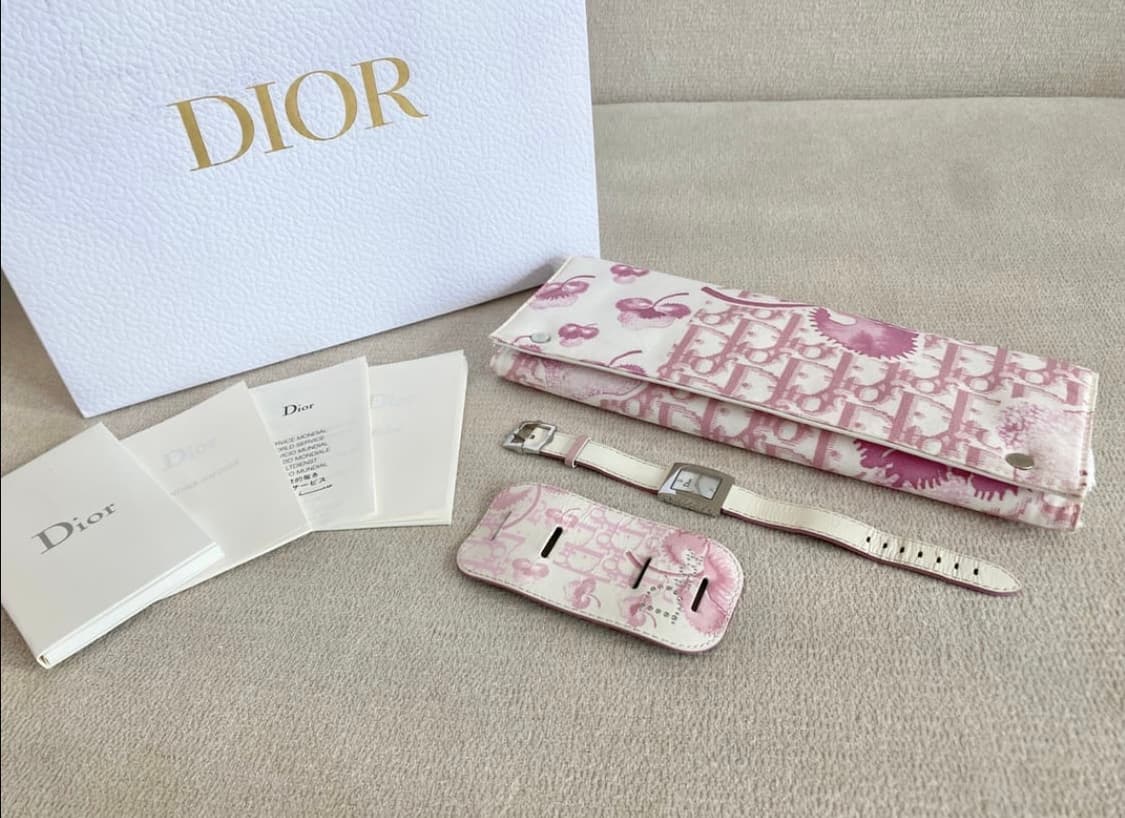 크리스찬 디올 마리스 화이트 자개 다이얼 쿼츠 상품이미지2