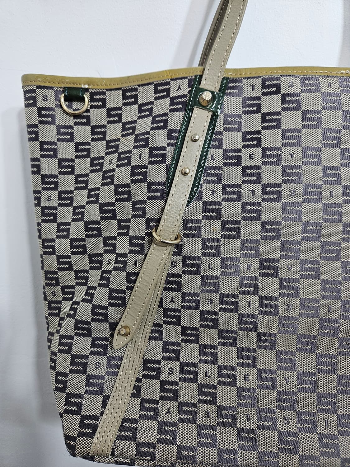 시슬리 로고 S 패턴 쇼퍼백 상품이미지4