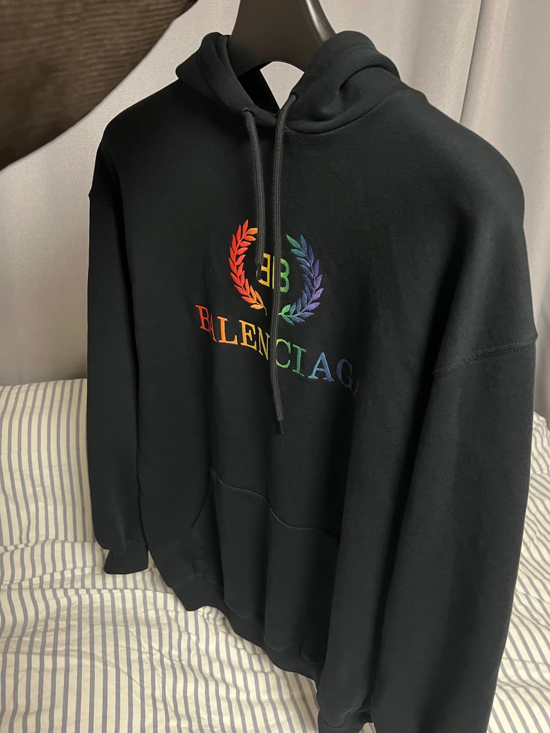 발렌시아가 레인보우 월계수  후드티 상품이미지1