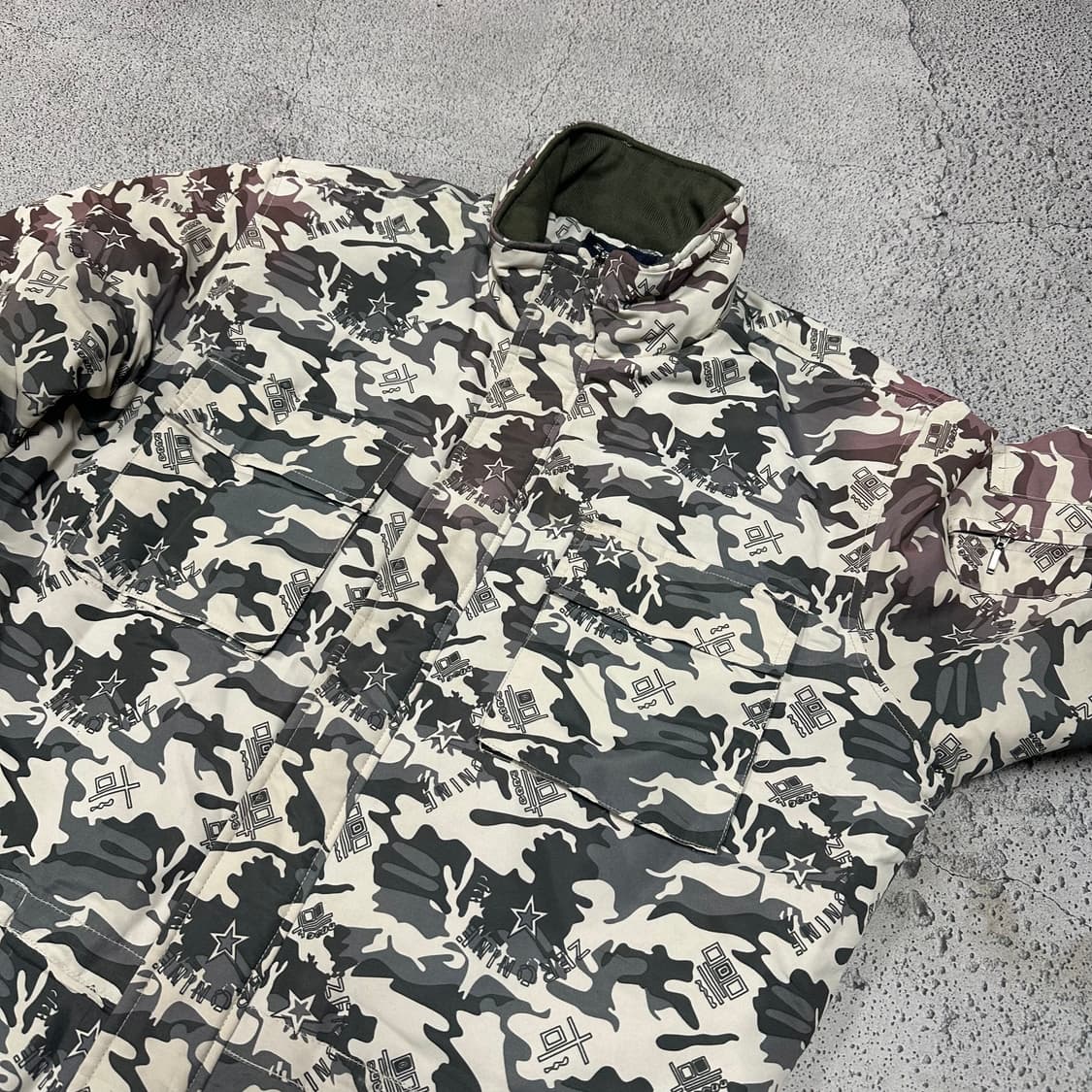 ✨ (바배) 스즈끼 카모 동계 올인원 작업복 낚시복 누빔 점프 수트 상품이미지9