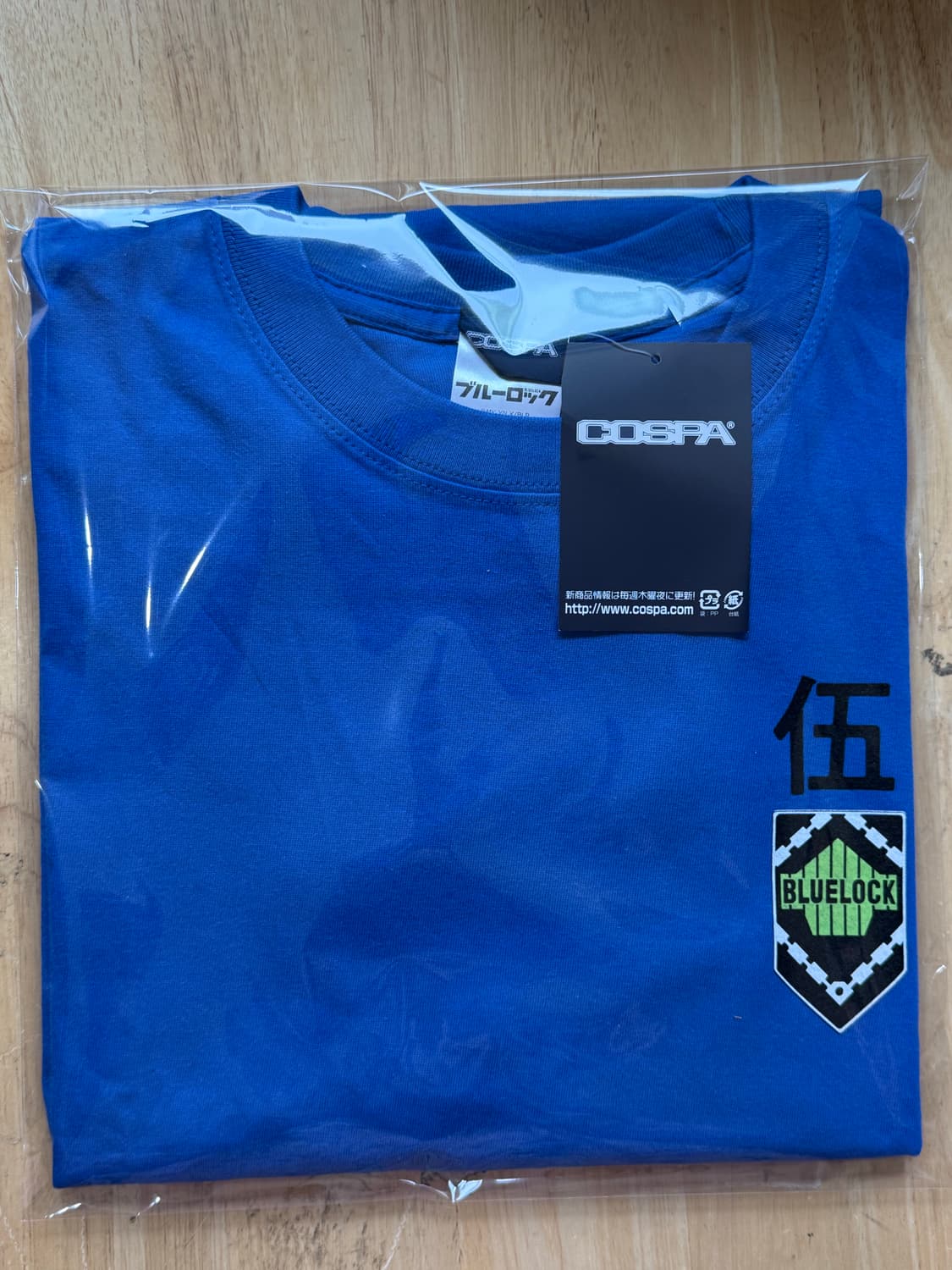 코스파 블루록 반팔 티셔츠 로얄블루 L 상품이미지3