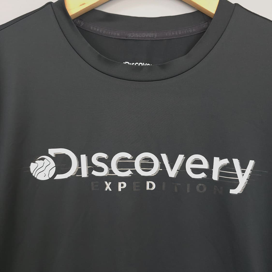 디스커버리 익스페디션 DISCOVERY 로고 반팔 티셔츠 블랙 L 상품이미지2