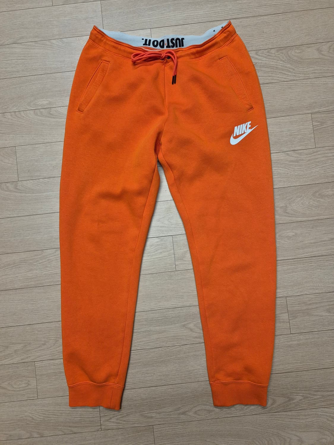 나이키 플리스 트레이닝 조거 팬츠 오렌지 상품이미지1