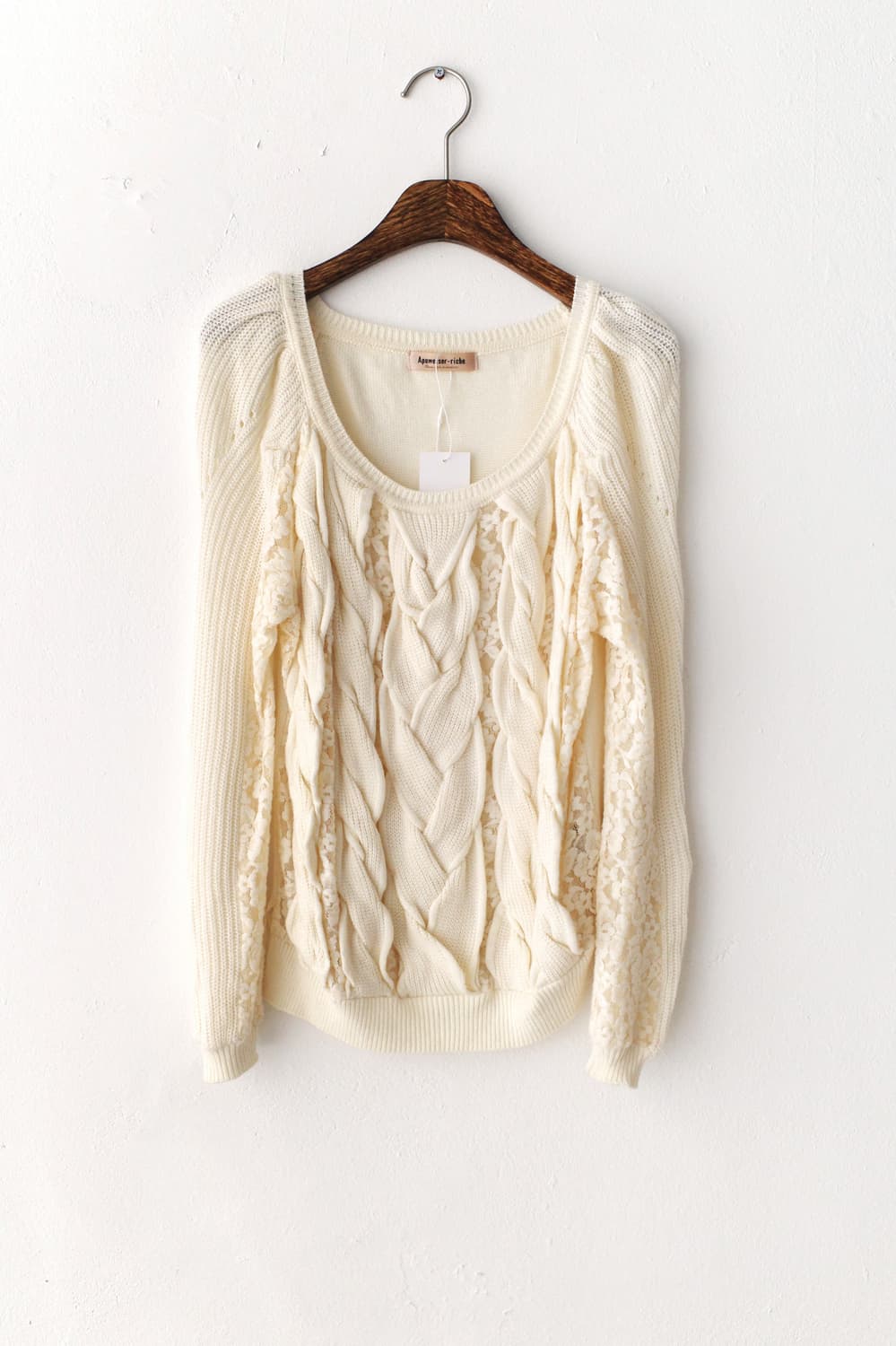 lace see-through knit 상품이미지2