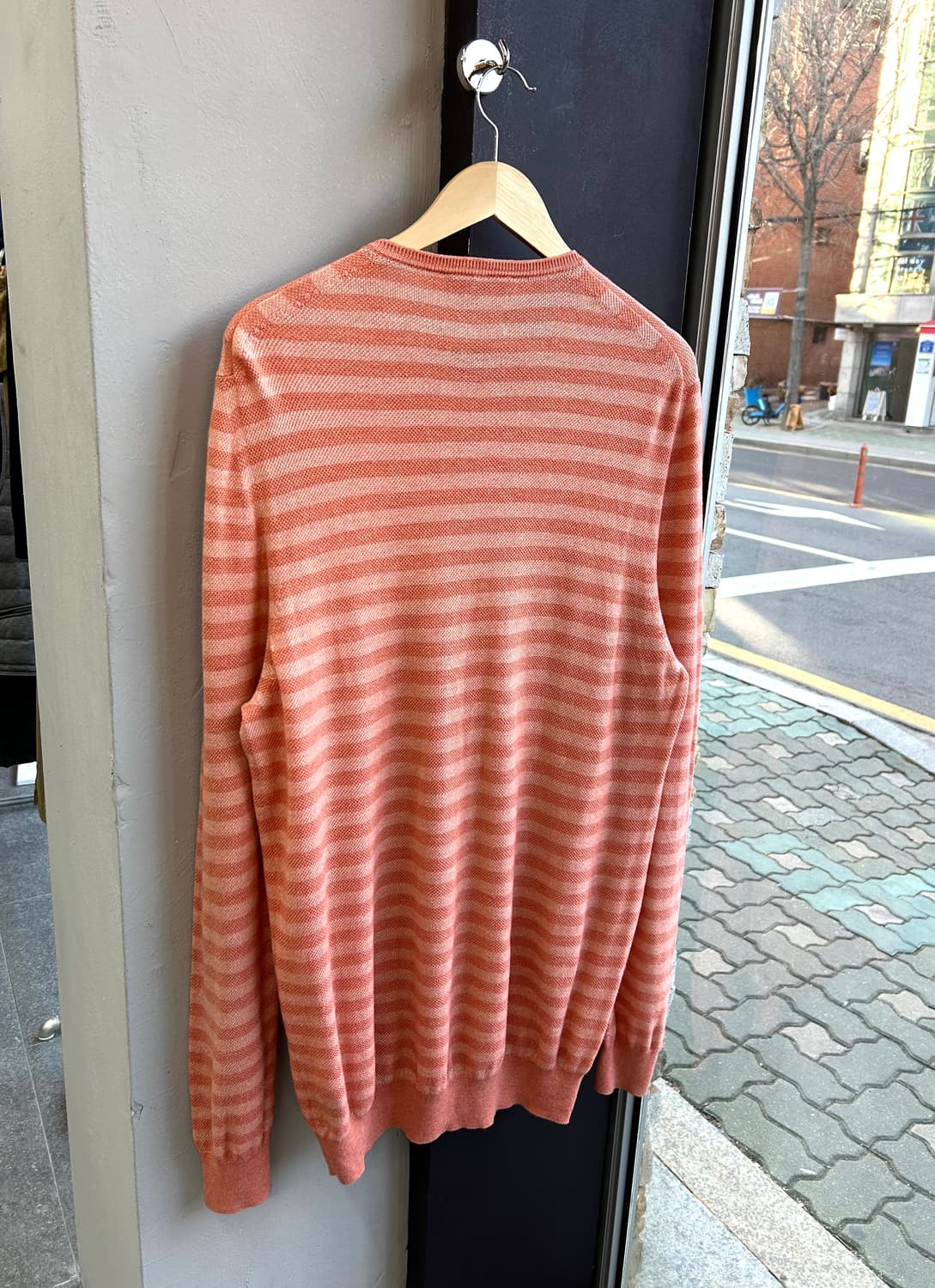 .56/ 로로피아나 캐시미어 실크 블렌딩 스트라이프 니트 상품이미지6