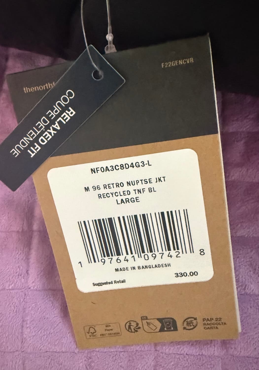 노스페이스 1996 레트로 눕시 자켓 상품이미지2