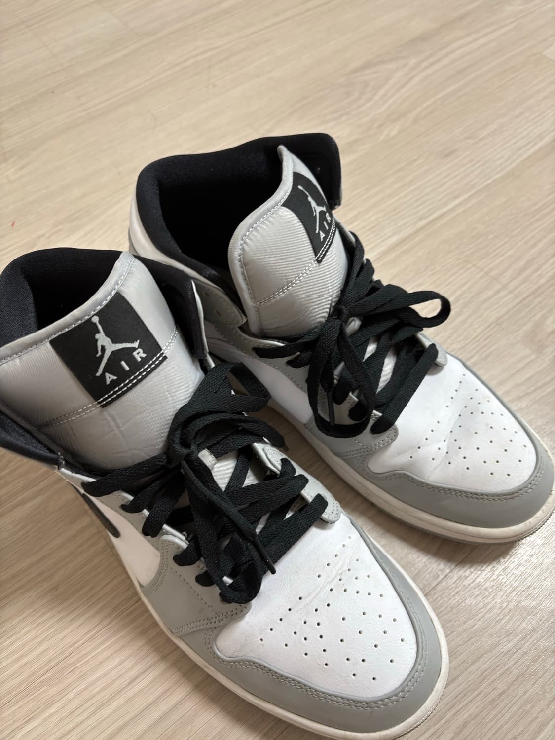 조던1 미드 라이트 그레이 285 상품이미지3