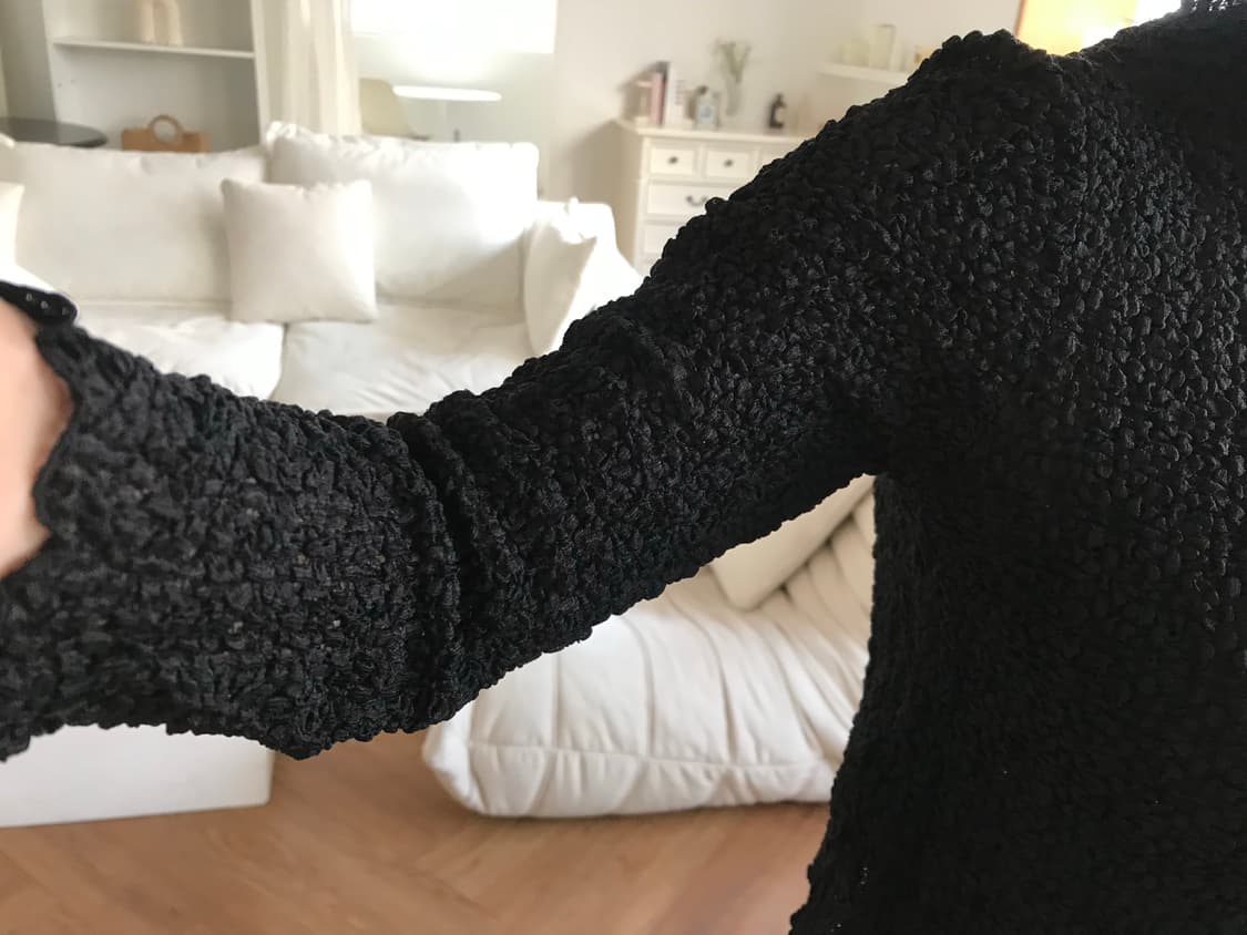 vintage black top 상품이미지5