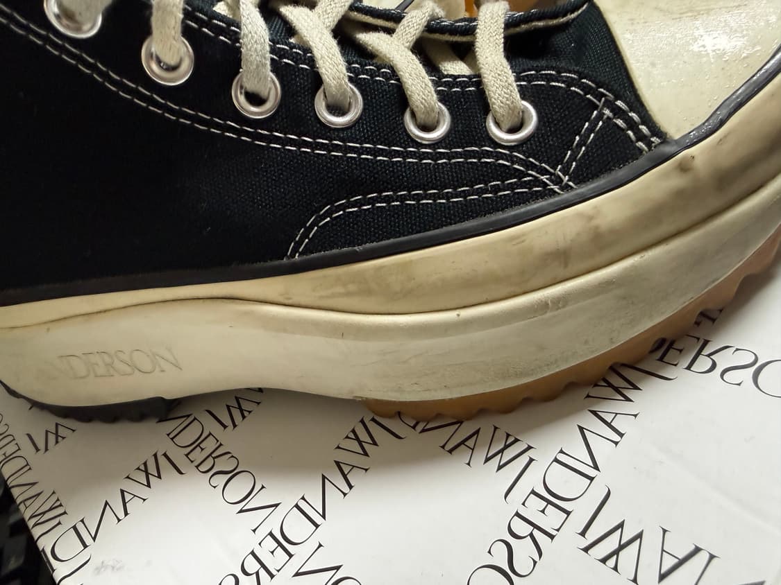 컨버스 런스타 하이크 JW 앤더슨 블랙 [250] 상품이미지7