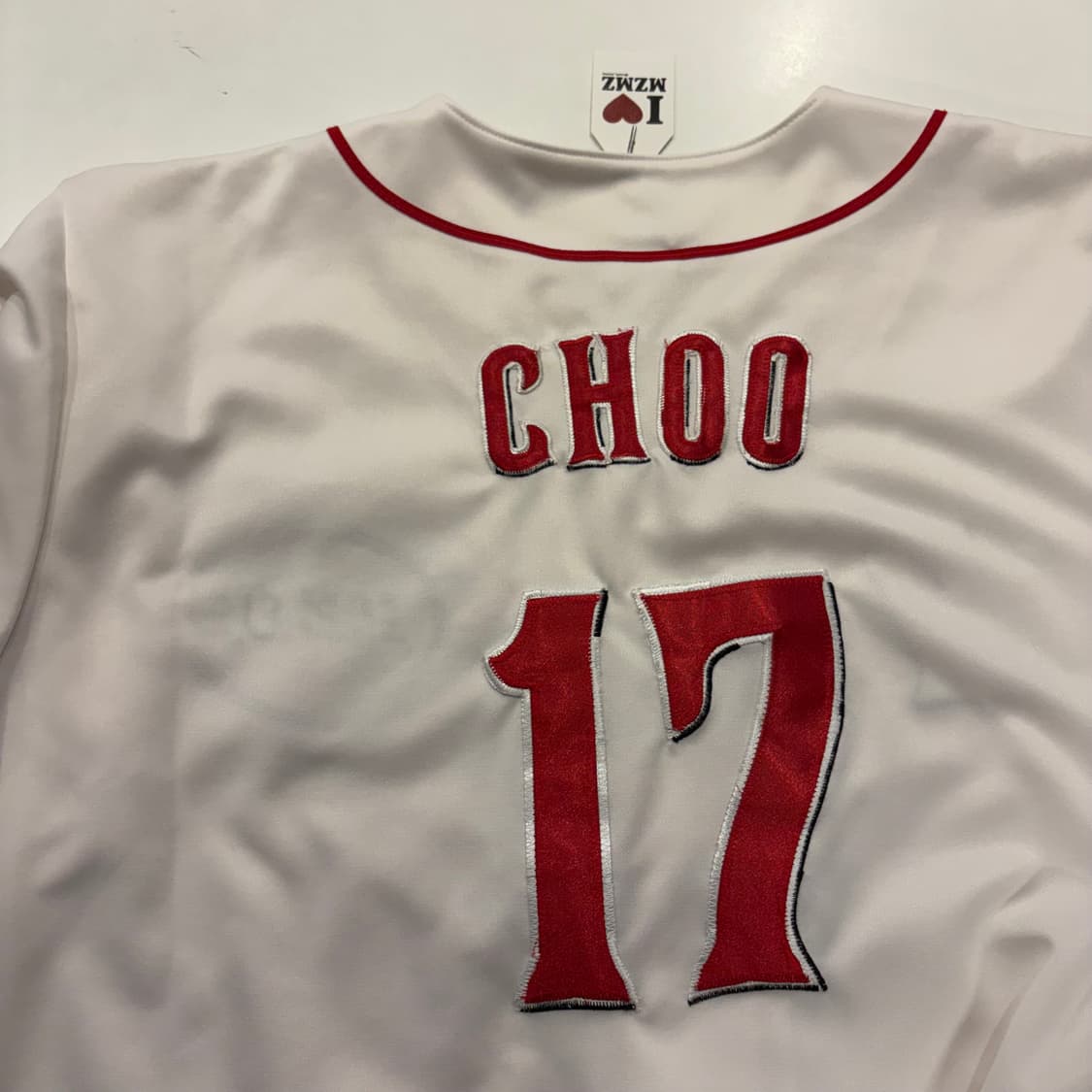 [XL] 마제스틱 신시내티 레즈 17번 추신수 야구 유니폼 져지 D652 상품이미지8