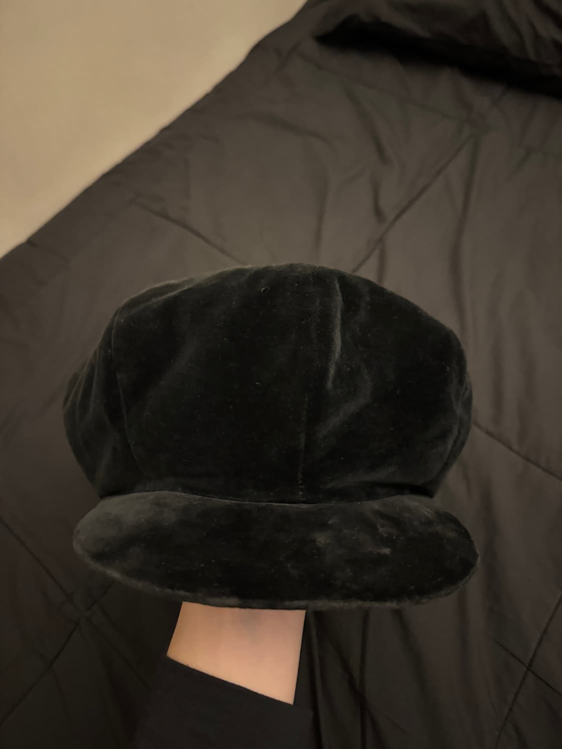 아메리칸 빈티지 벨벳 뉴스보이캡 상품이미지2