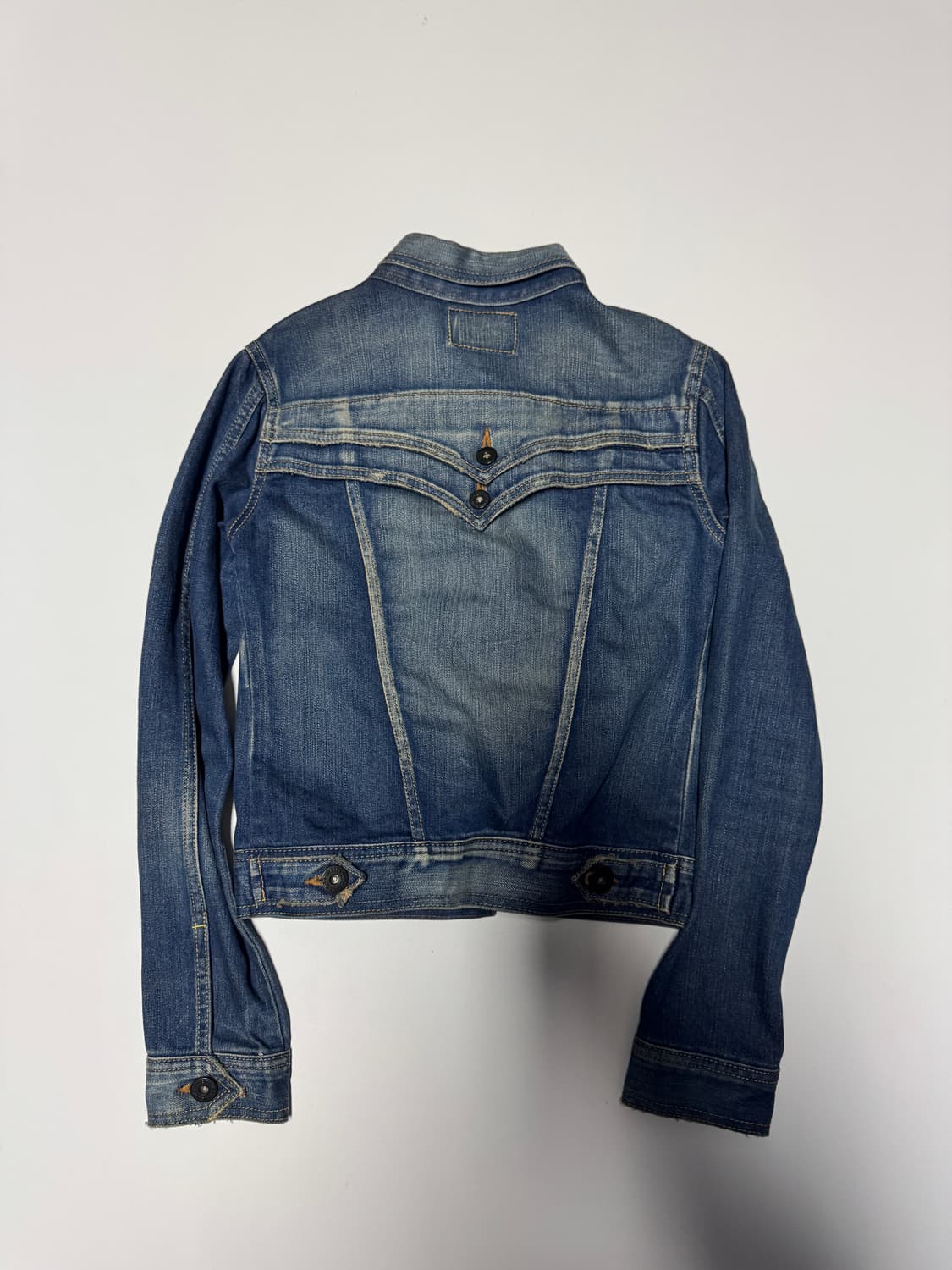 여성 블루블루 일본 빈티지 y2k 데님 자켓 xs 상품이미지2
