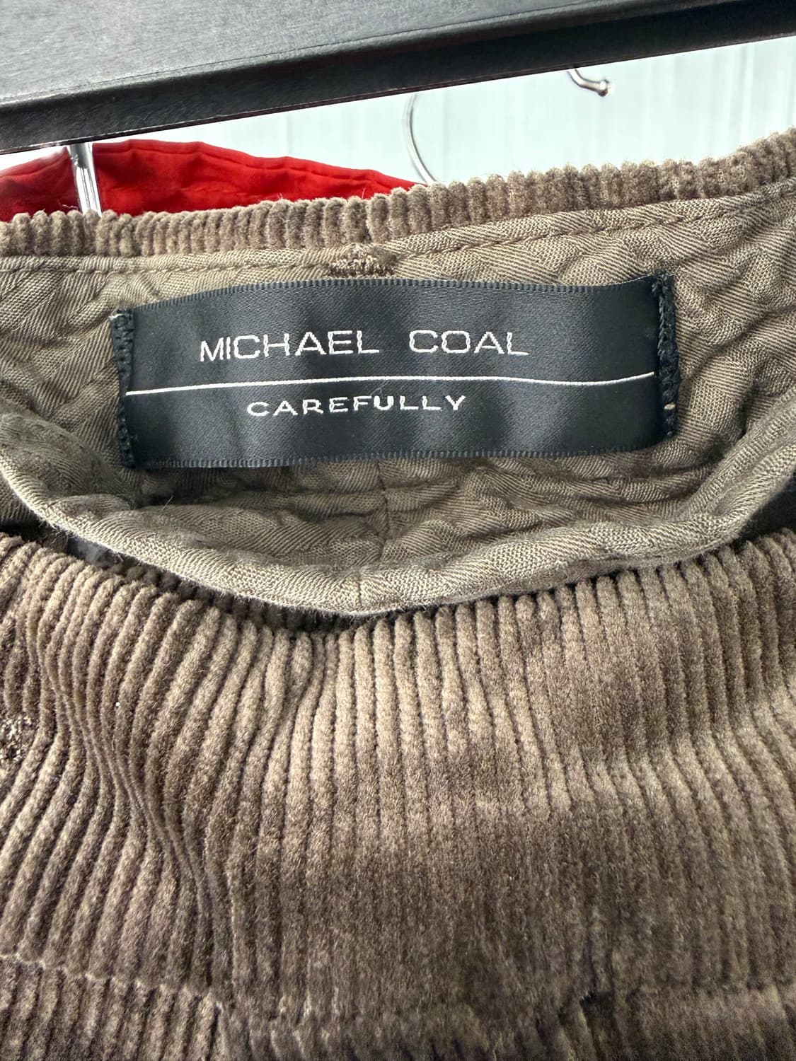 마이클 콜 코듀로이 팬츠 브라운 상품이미지8