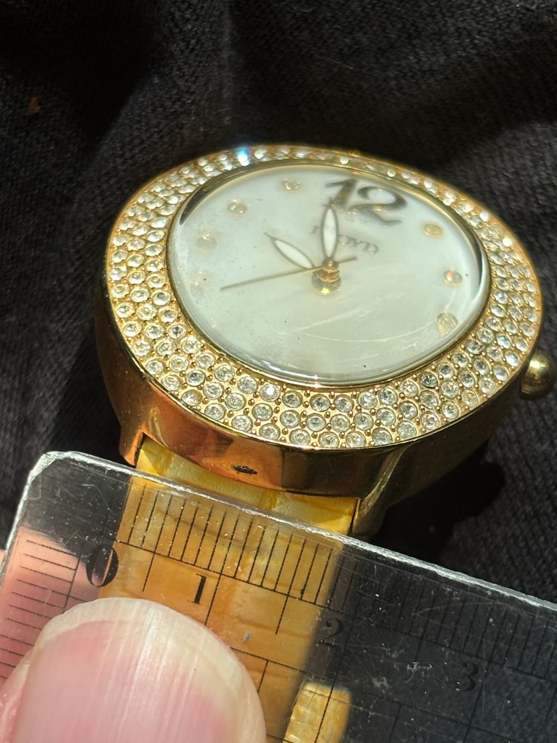 vintage jewelry leather watch 레자 시계 상품이미지10