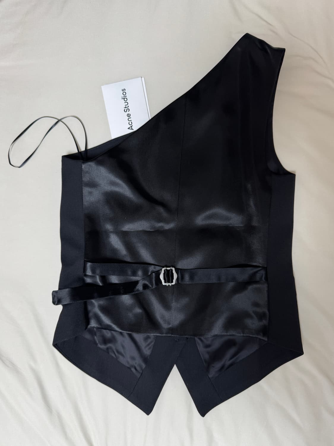 Acne studios 비대칭 웨이스트 베스트 상품이미지5