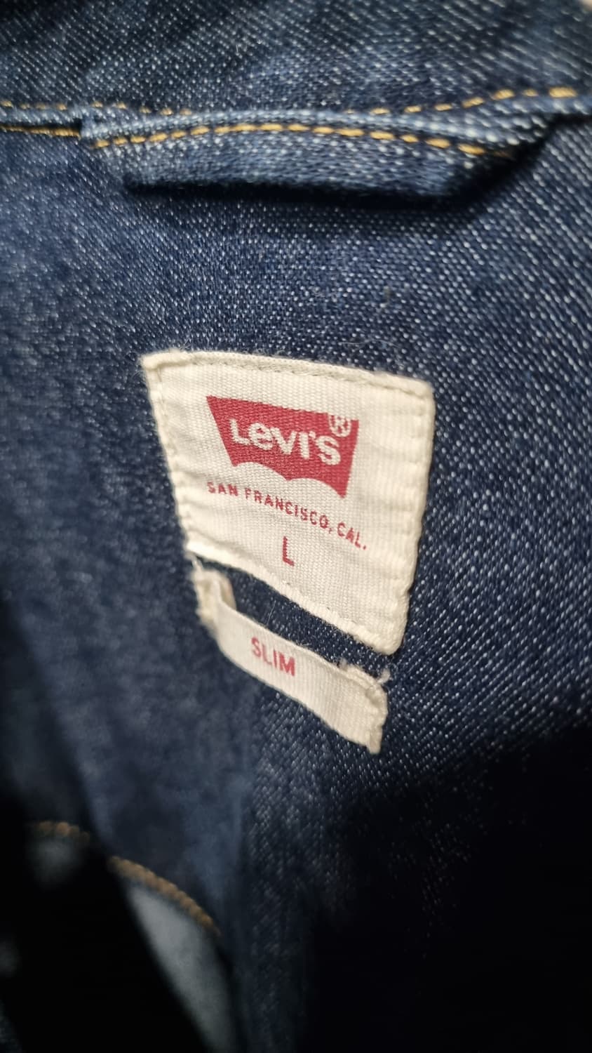 ((리 바 이 스)) 웨스턴 데님셔츠 L(가슴단면54) 상태A급 상품이미지2