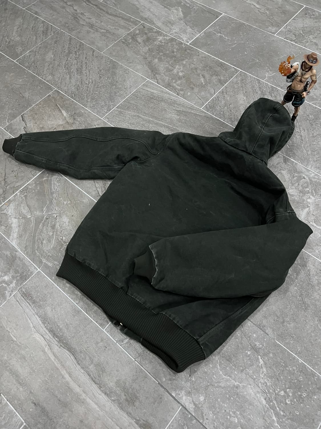 (L-TALL) 칼하트 후드 덕 액티브 자켓 J130  MOS  모스그린 상품이미지9