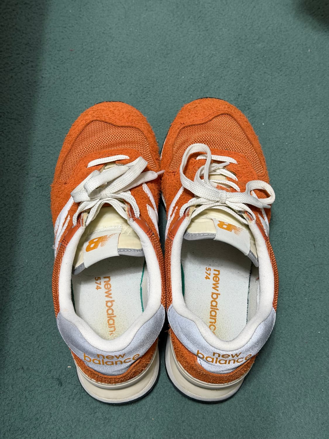 270) 뉴발란스 574 헤리티지 오렌지 단품 상품이미지5