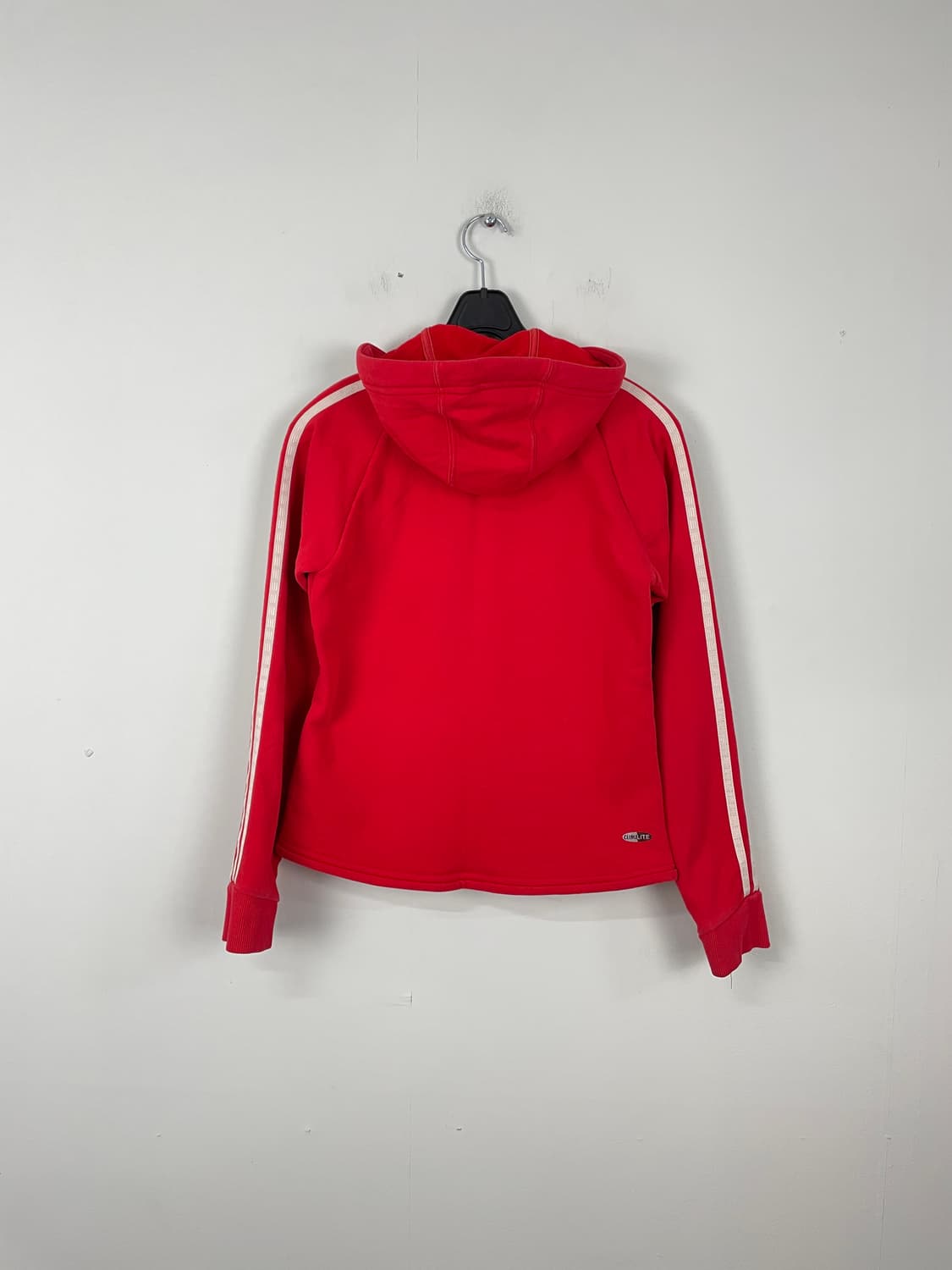 아디다스 삼선 레드 후드집업 XS <662> 상품이미지2