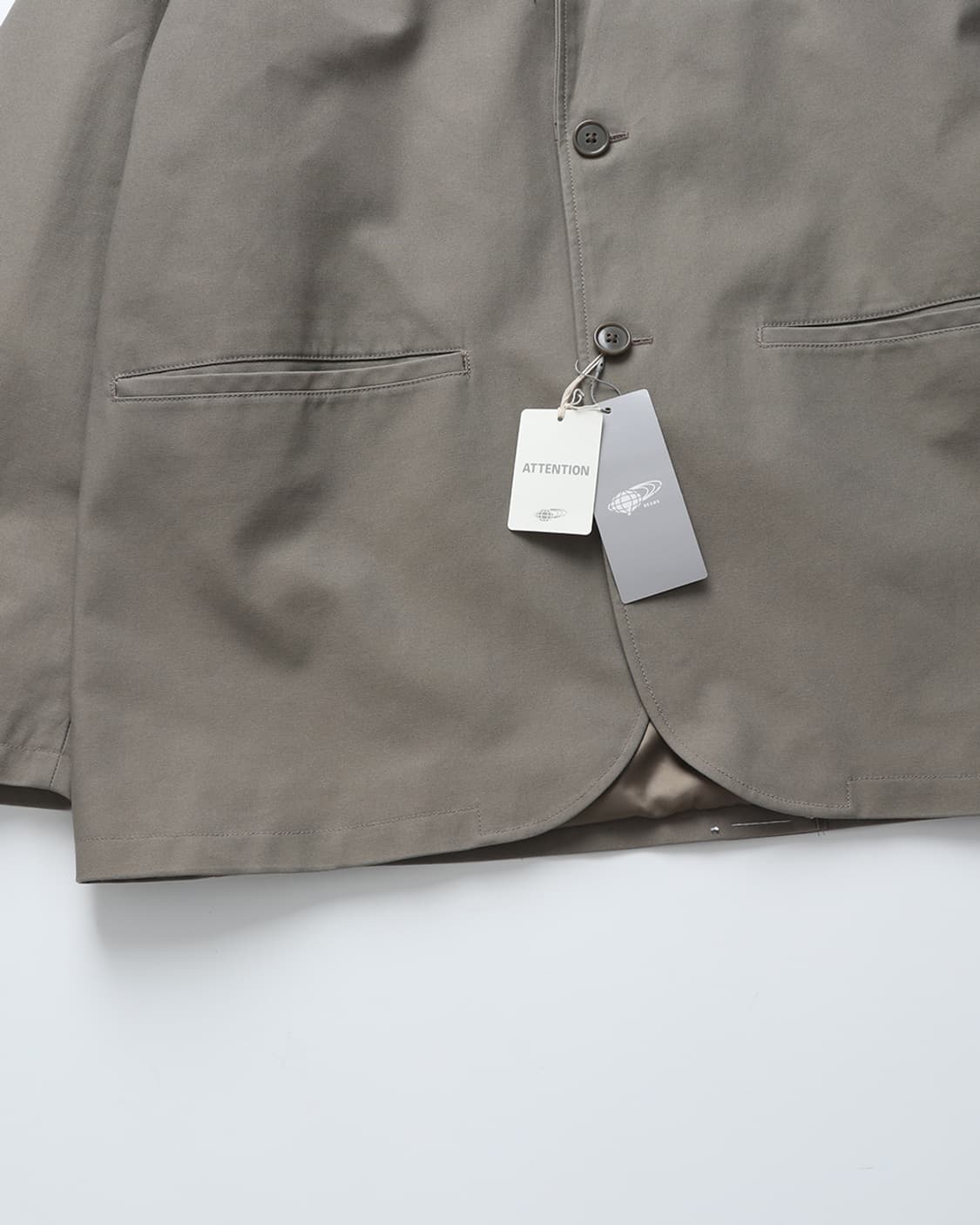 빔즈 BEAMS Cotton Back Twill Easy Jacket 상품이미지7