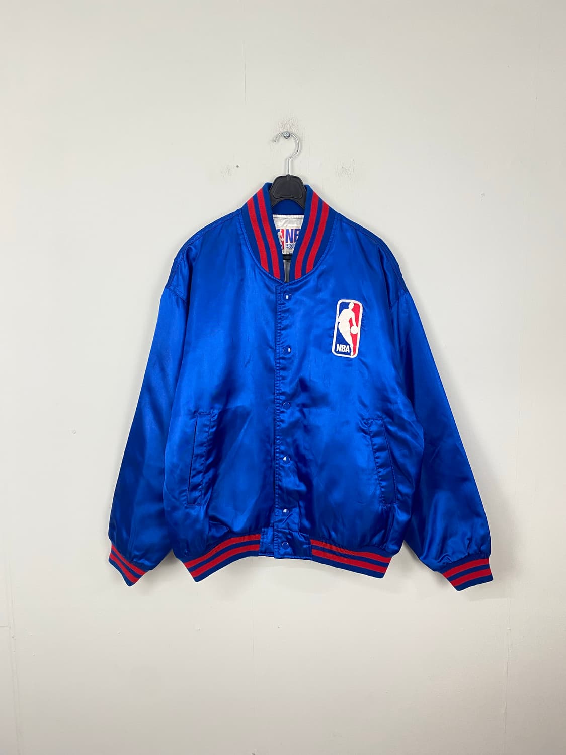 NBA 90s 재팬 새틴 바시티 자켓 L 상품이미지1