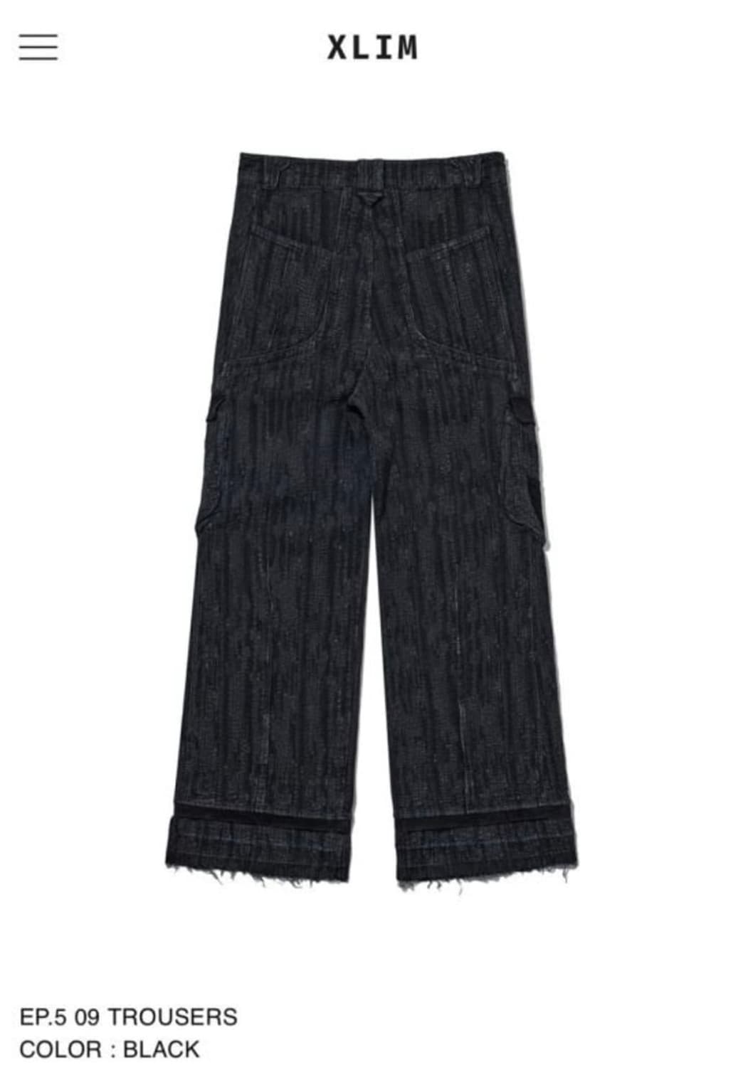 Size1) 엑슬림 Ep.5 09 팬츠 급처 상품이미지1