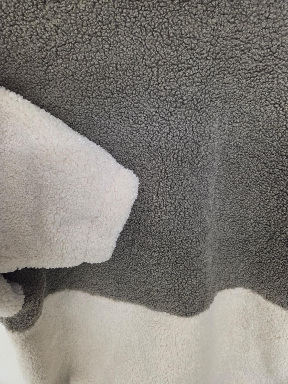 자라 뽀글이 하프 집업 상품이미지5