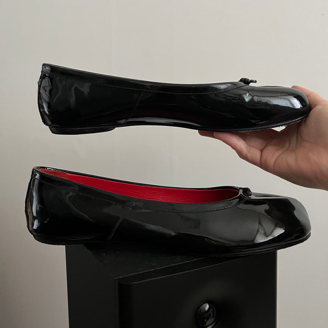 마르지엘라 타비 플랫 patent leather 상품이미지4