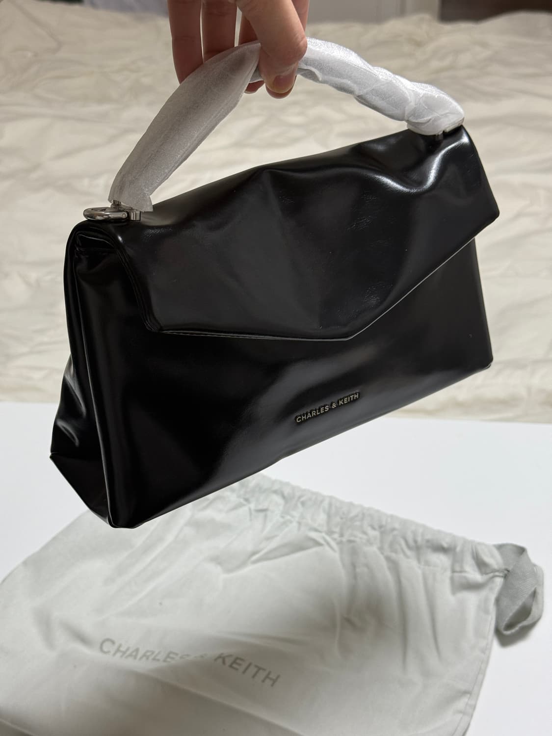 찰스앤키스 토트 체인 크로스백 새상품 상품이미지3