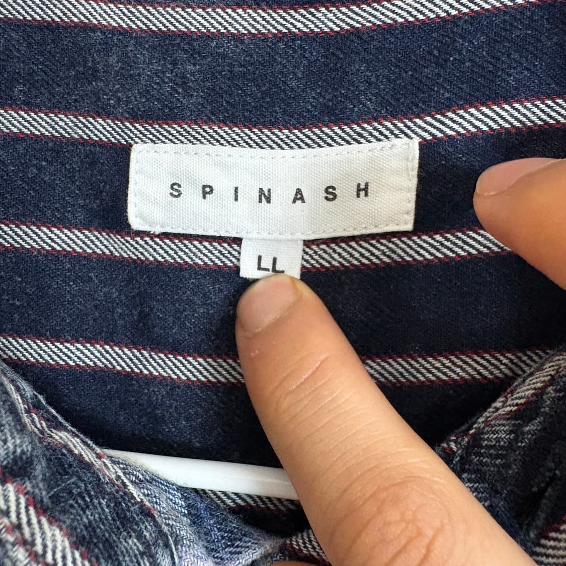 SPINASH 패치워크 반팔 셔츠 상품이미지6