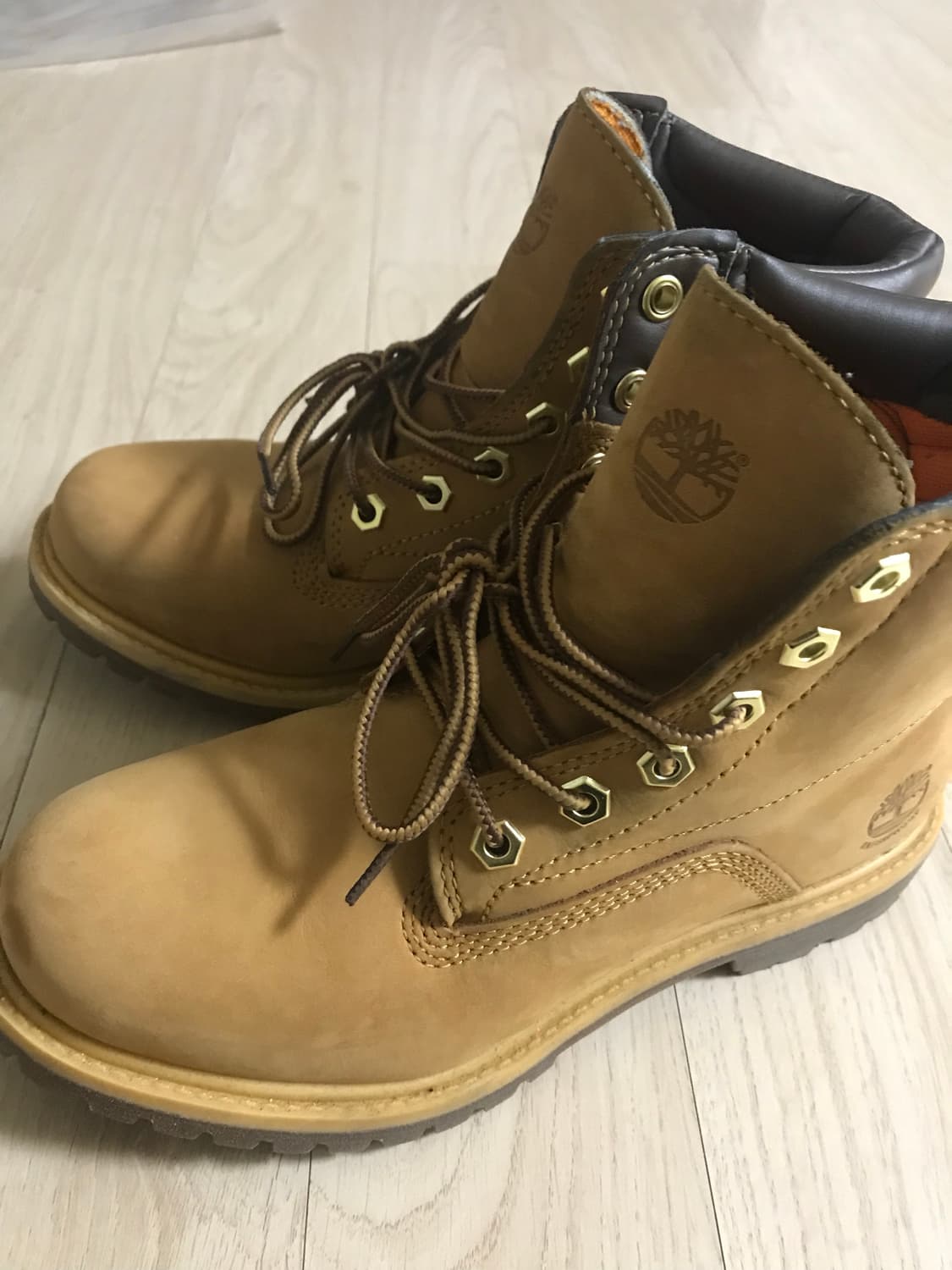 245) 팀버랜드 워터빌 6인치 부츠 위트브라운  상품이미지4