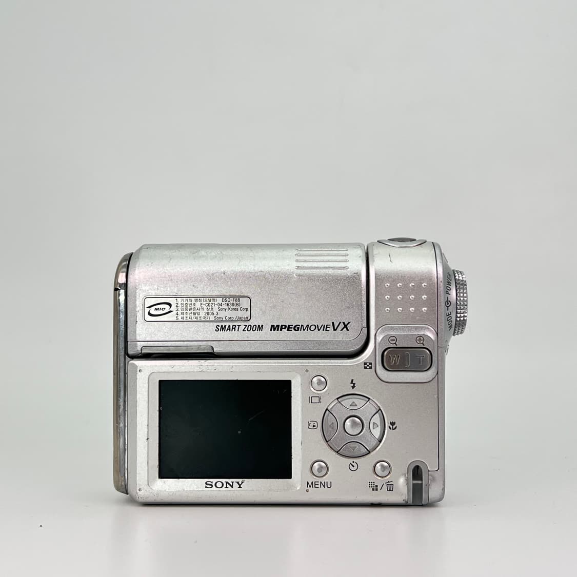 소니 사이버샷 Sony Cyber-shot DSC-F88 실버 상품이미지5