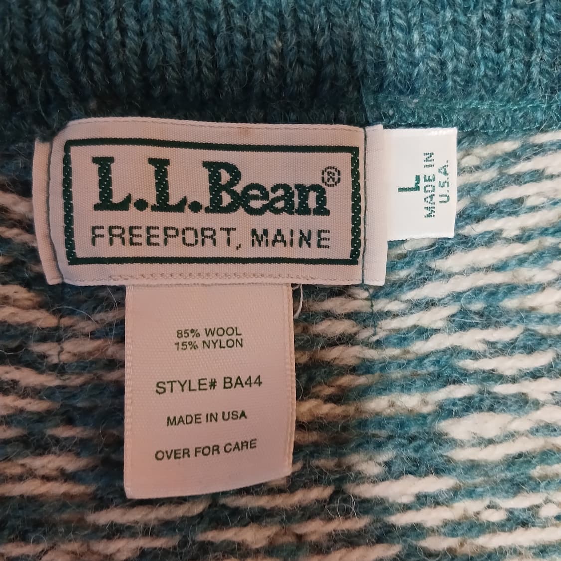 엘엘빈 노르딕 울 가디건  Made in U.S.A.  상품이미지3