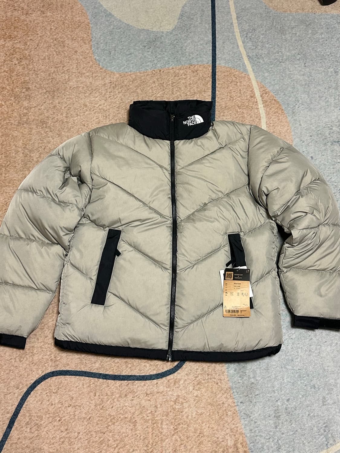 [S] 노스페이스 어센트 (Ascent) 패딩 클레이그레이 상품이미지1