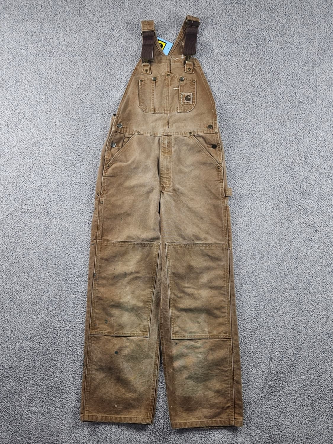 칼하트 R06 덕 캔버스 더블니 오버롤 슈트 (30X30) / 10924 상품이미지2