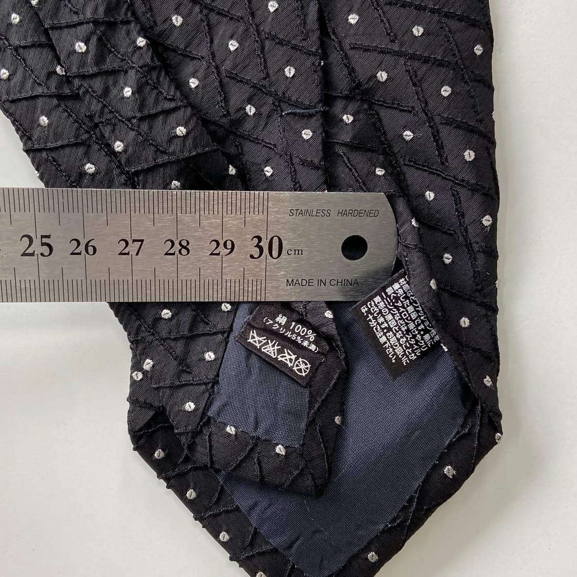 이세이미야케 정품 명품 블랙 넥타이 (isseymiyake) 상품이미지5