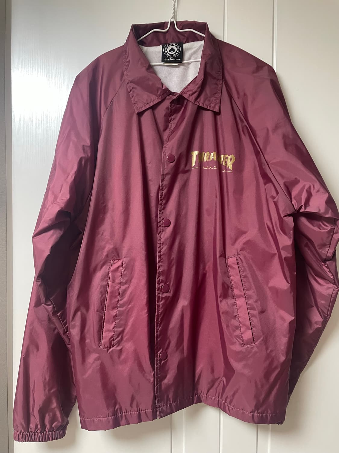 Thrasher 코치자켓 상품이미지1