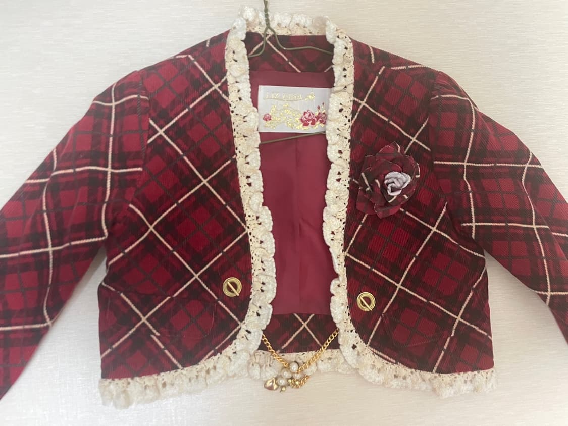 리즈리사 펑크 볼레로 자켓 상품이미지1