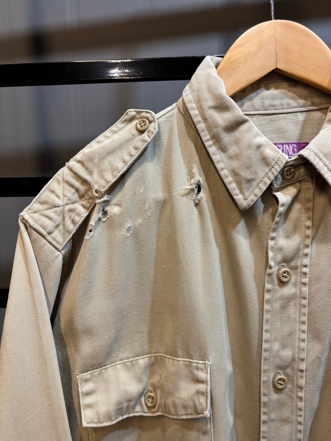 [M] 궁호(GUNG HO) Made in U.S.A. 밀리터리 셔츠 3 상품이미지4